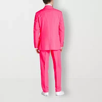 Opposuits Mens Neon Pink Power Suit Set