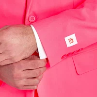 Opposuits Mens Neon Pink Power Suit Set