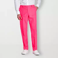 Opposuits Mens Neon Pink Power Suit Set