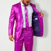 Opposuits Mens Peppy Pink Suit Set