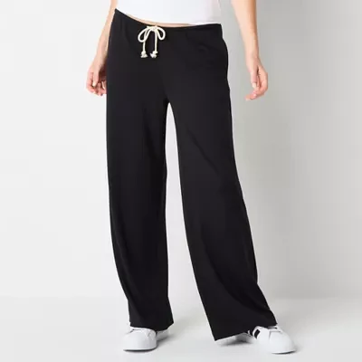 Arizona-Juniors Womens Wide Leg Pull-On Pant