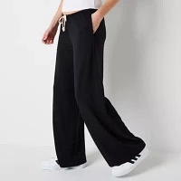Arizona-Juniors Womens Wide Leg Pull-On Pant