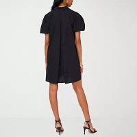 MSK Womens Short Sleeve Shift Dress
