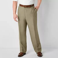Stafford Mens Big and Tall Regular Fit Pleated Front Suit Pant