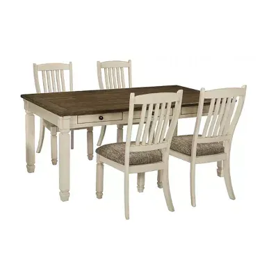 Signature Design by Ashley® Roanoke 5-Piece Rectangular Dining Set