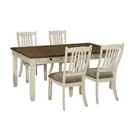 Signature Design by Ashley® Roanoke 5-Piece Rectangular Dining Set