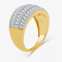 I Said Yes (H-I / I1) 1 CT. T.W. Lab Grown White Diamond Sterling Silver or 14K Gold Over Anniversary Band