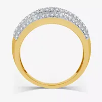 I Said Yes (H-I / I1) 1 CT. T.W. Lab Grown White Diamond Sterling Silver or 14K Gold Over Anniversary Band