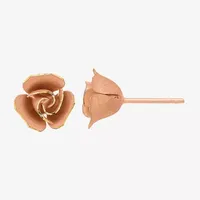 Made in Italy 14K Rose Gold 9.2mm Stud Earrings