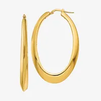 Made in Italy 14K Gold 54mm Hoop Earrings