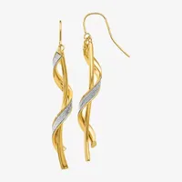 14K Gold Drop Earrings