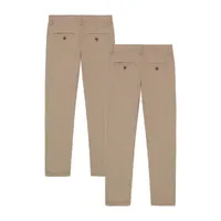 IZOD Little & Big Boys 2-pc. Straight Flat Front Pant