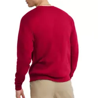Hanes Mens Crew Neck Long Sleeve Sweatshirt