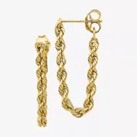 14K Gold Drop Earrings