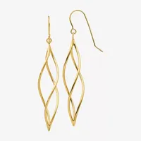 14K Gold Drop Earrings