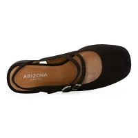 Arizona Jean Co Womens Hatch Block Heel Pumps