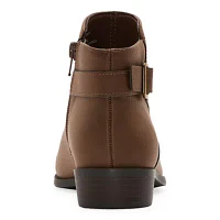 St. John's Bay Womens Ryder Stacked Heel Booties