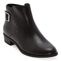 St. John's Bay Womens Ryder Stacked Heel Booties