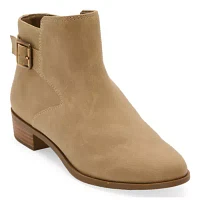 St. John's Bay Womens Ryder Stacked Heel Booties