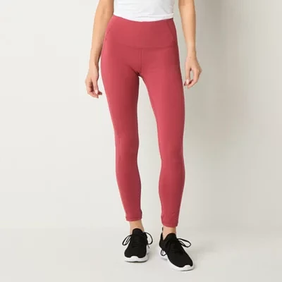 Xersion EverPerform Womens Cotton High Rise 7/8 Ankle Leggings Tall