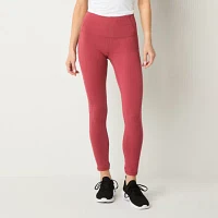 Xersion EverPerform Womens Cotton High Rise 7/8 Ankle Leggings Tall
