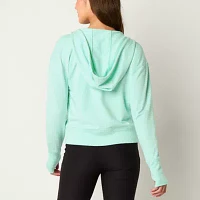 Xersion Womens French Terry Long Sleeve Hoodie