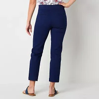 St. John's Bay-Tall Womens Ankle Pull-On Pants