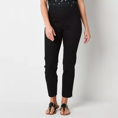 St. John's Bay-Tall Womens Ankle Pull-On Pant