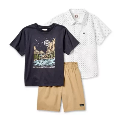 Avalanche Big Boys 3-pc. Short Set