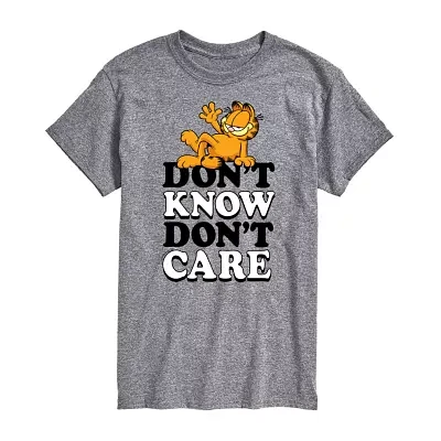 Mens Short Sleeve Garfield Graphic T-Shirt