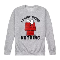 Mens Long Sleeve Peanuts Sweatshirt