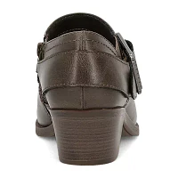 Frye and Co. Womens Berlyn Stacked Heel Booties