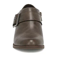 Frye and Co. Womens Berlyn Stacked Heel Booties