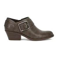 Frye and Co. Womens Berlyn Stacked Heel Booties