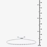 1/ CT. T.W. Natural White Diamond Sterling Silver Bolo Bracelet