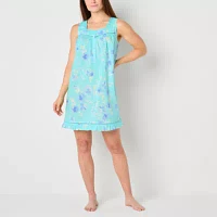 Adonna Womens Short Sleeve Scoop Neck Nightgown
