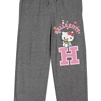Hello Kitty Womens Plush Pajama Pants