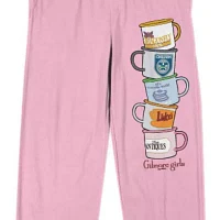 Gilmore Girls Coffee Womens Plush Pajama Pants