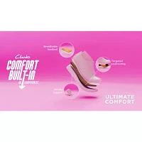 Clarks Womens Breeze Piper Slide Sandals
