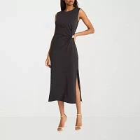 Clover And Sloane Womens Sleeveless Maxi Dress