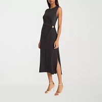 Clover And Sloane Womens Sleeveless Maxi Dress