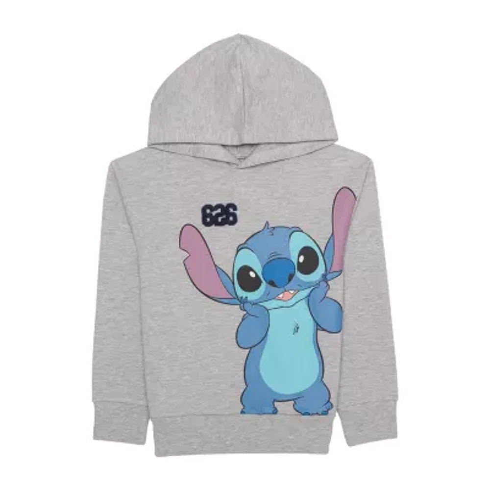 Disney Collection Little & Big Boys Lilo Stitch Fleece Hoodie