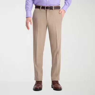 Haggar Cool 18 Pro Mens Straight Fit Flat Front Pant