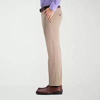 Haggar Cool 18 Pro Mens Straight Fit Flat Front Pant