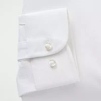 Stafford Advanced Performance Sweat Repel Mens Regular Fit Stretch Fabric Wrinkle Free Long Sleeve Dress Shirt