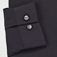 J. Ferrar 360 Stretch Performance Mens Slim Fit Fabric Long Sleeve Dress Shirt