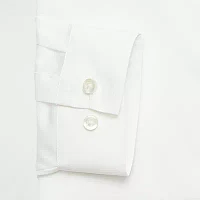 J. Ferrar Slim Ultra Comfort Mens Fit Easy Care Stretch Fabric Long Sleeve Dress Shirt