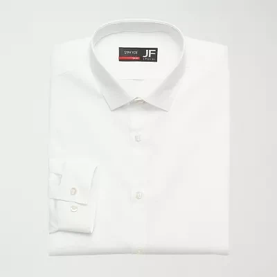 J. Ferrar Slim Ultra Comfort Mens Fit Easy Care Stretch Fabric Long Sleeve Dress Shirt