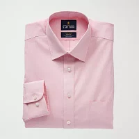 Stafford Advanced Performance Sweat Repel Mens Regular Fit Stretch Fabric Wrinkle Free Long Sleeve Dress Shirt