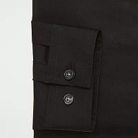 J. Ferrar Slim Ultra Comfort Mens Fit Easy Care Stretch Fabric Long Sleeve Dress Shirt